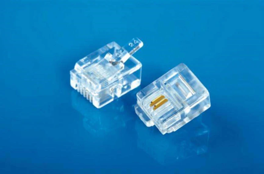 RJ12 telephone connectors