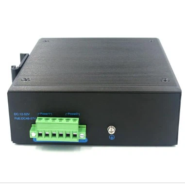 8 Port Gigabit PoE+4G SFP Uplink L2 Managed Industrial PoE Switch IP40