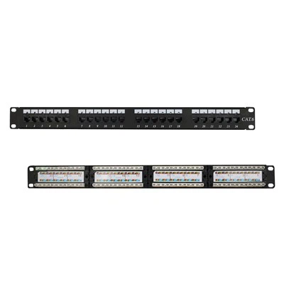 24- порт светодиод UTP Cat6 Gigabit Patch панель