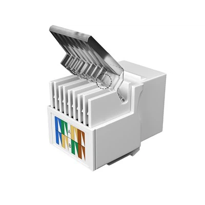 Gigabit Cat6 Toolless UTP RJ45 Keystone Module