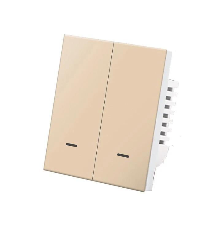 2- Gang 2 Scene Eu Standard Zigbee Smart Switch - управление Voice & App