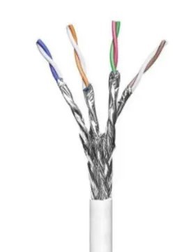 The physical structure of the Cat 7 twisted-pair cable-2 The physical structure of the Cat 7 twisted-pair cable-2
