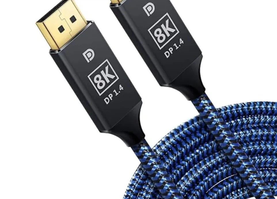 High-quality DisplayPort cables feature a nylon braided jacket, protecting internal wiring while boosting performance. High-quality DisplayPort cables feature a nylon braided jacket, protecting internal wiring while boosting performance.