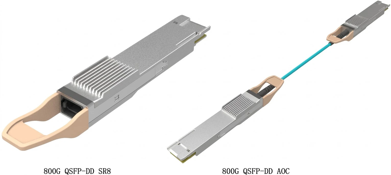 800G QSFP-DD/OSFP SR8/AOC (8x 100G PAM4) 800G QSFP-DD/OSFP SR8/AOC (8x 100G PAM4)