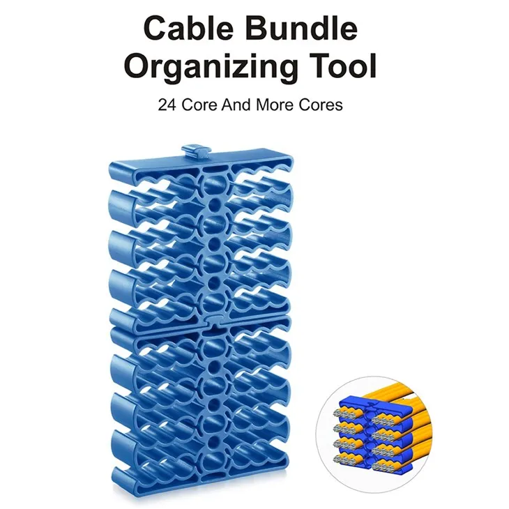 24/48 Core Network Cable Organizer Bundling Tool Cable Comb Separator,Cable Management Tool, Data Center Cable Organization Tool
