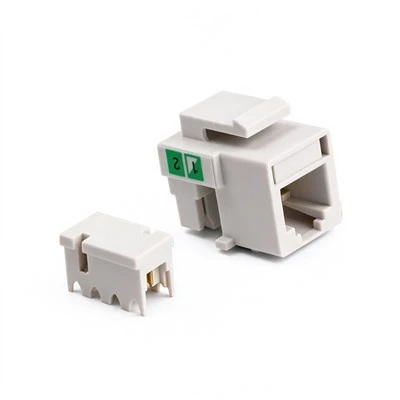 Неэкранированный разъем Cat3 RJ11 для трапецеидальных искажений