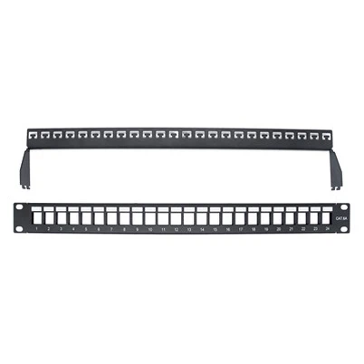 1U 24- пататная панель порта}}