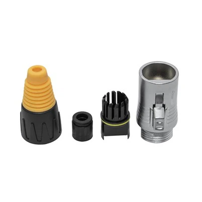 Водонепроницаемая IP65 водонепроницаемая мужская вилка RJ45 с кнопкой